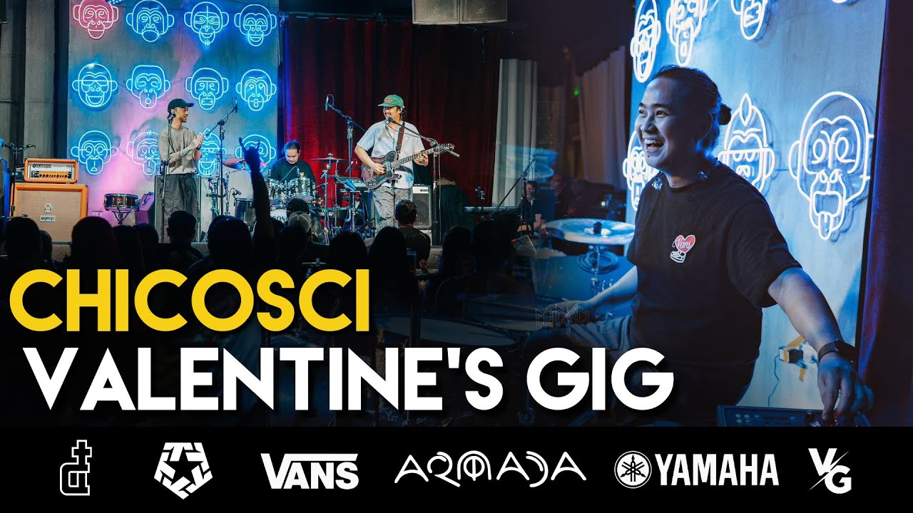 Back to back Valentine's Gig with Chicosci and Kamikazee!
