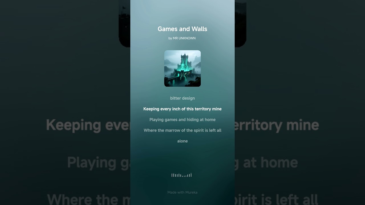 Games and walls