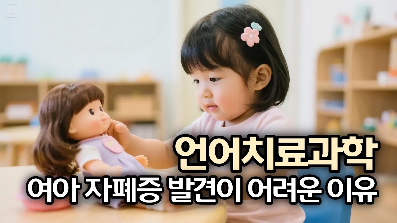 언어치료 관점에서 본 여아 자폐증 | 왜 발견이 어려울까? [#동대구아동발달센터]