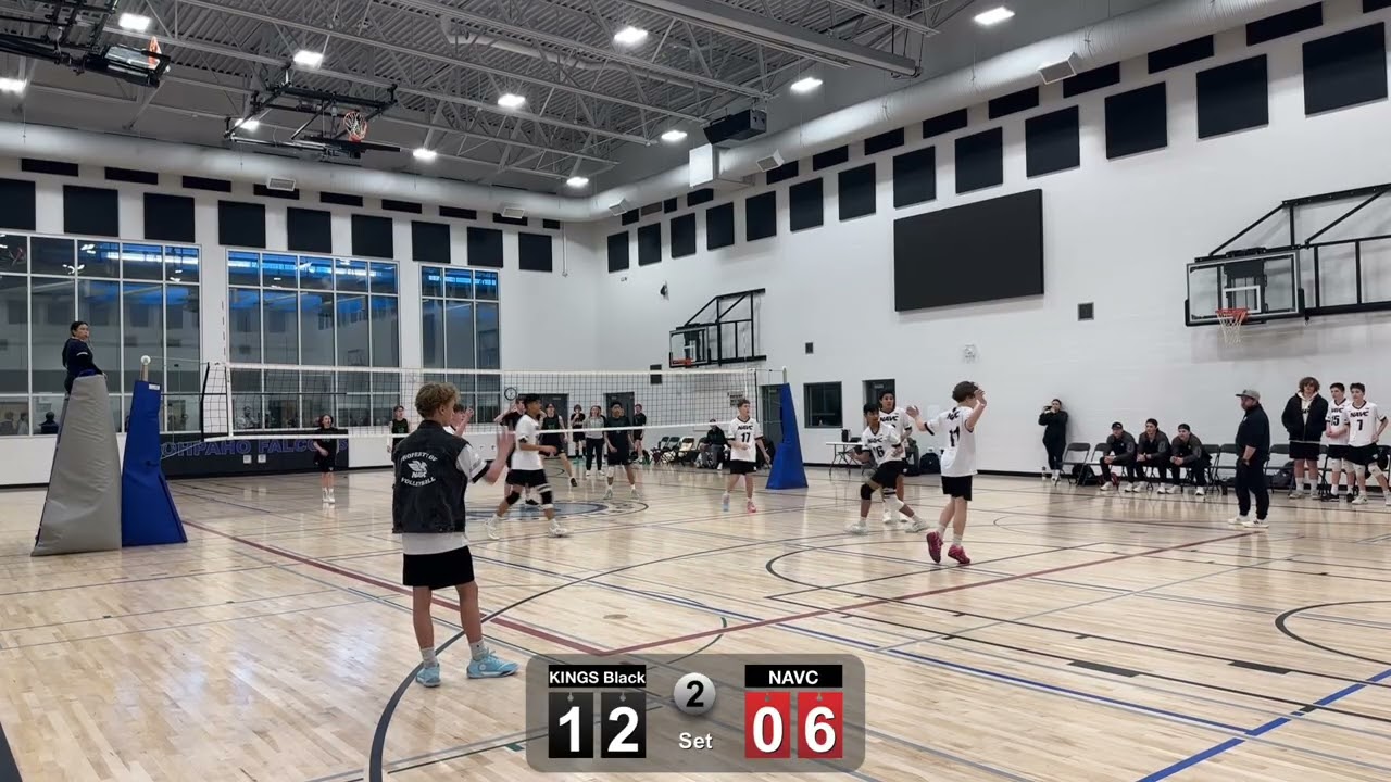 8. 2026 Premier 2 U14 NAVC vs Kings Black 2nd set