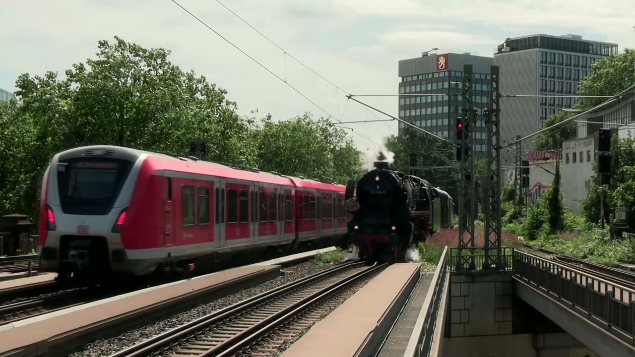 Mit der Schnellzugdampflok 012 104-6 zur Kieler Woche