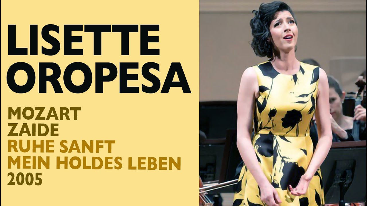 Lisette Oropesa in early-career high Mozart lyricism