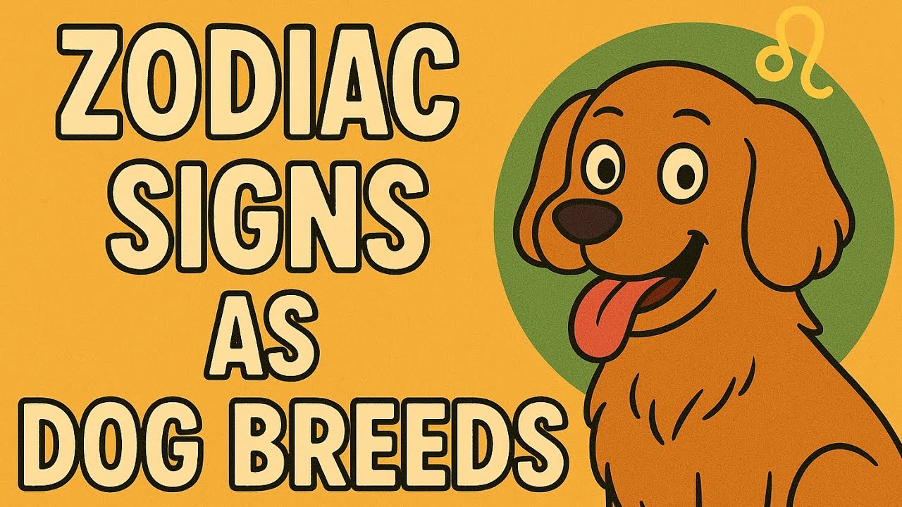 Zodiac Signs As Dog Breeds #zodiacsigns #astrology 