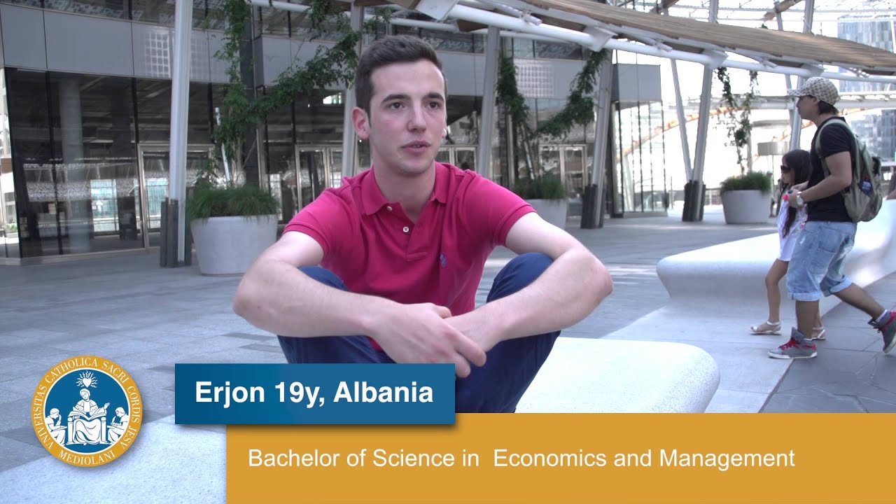 My Life as an International Student at Università Cattolica - Erjon (Albania)
