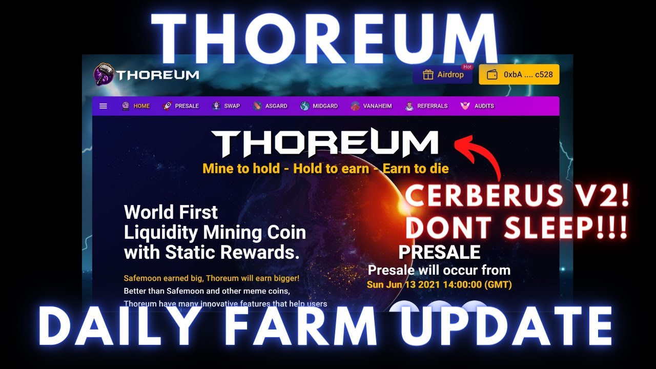 Thoreum | BSC & POLY FARMS | Daily Farm Update