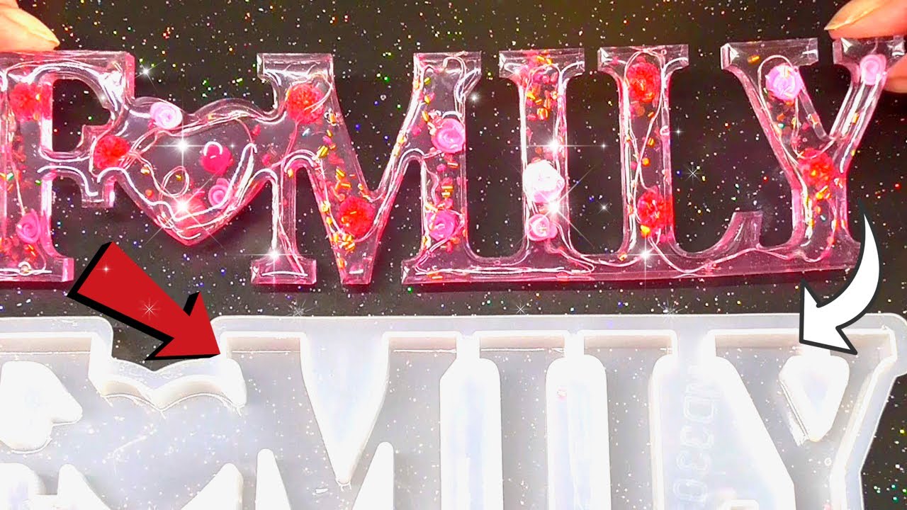 Форма из смолы &laquo;Драгоценная семья&raquo;