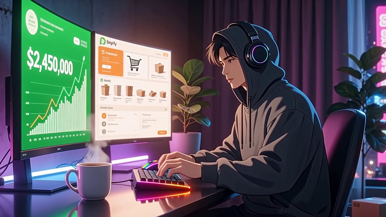 E-Com Focus Lofi | Music for Dropshipping, Coding & Deep Work