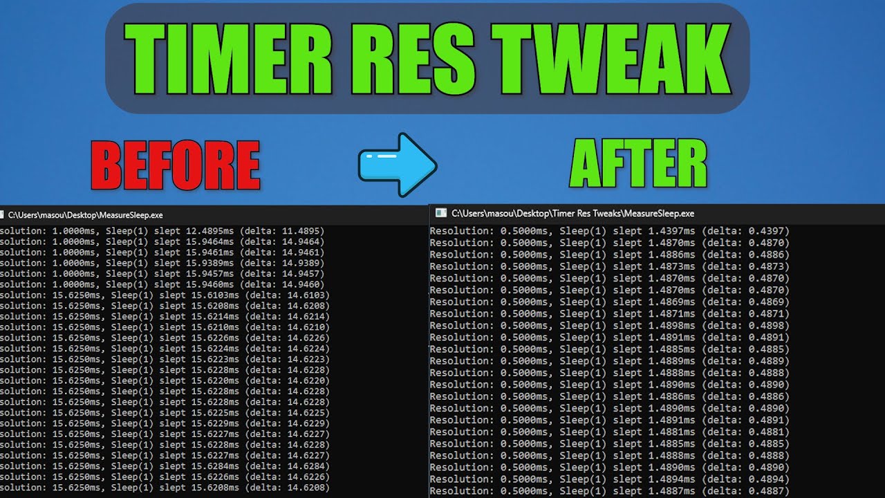Fix Your Latency by Timer Resolution and Bcdedit Tweaks ONLY ON WINDOWS 11  (2025)