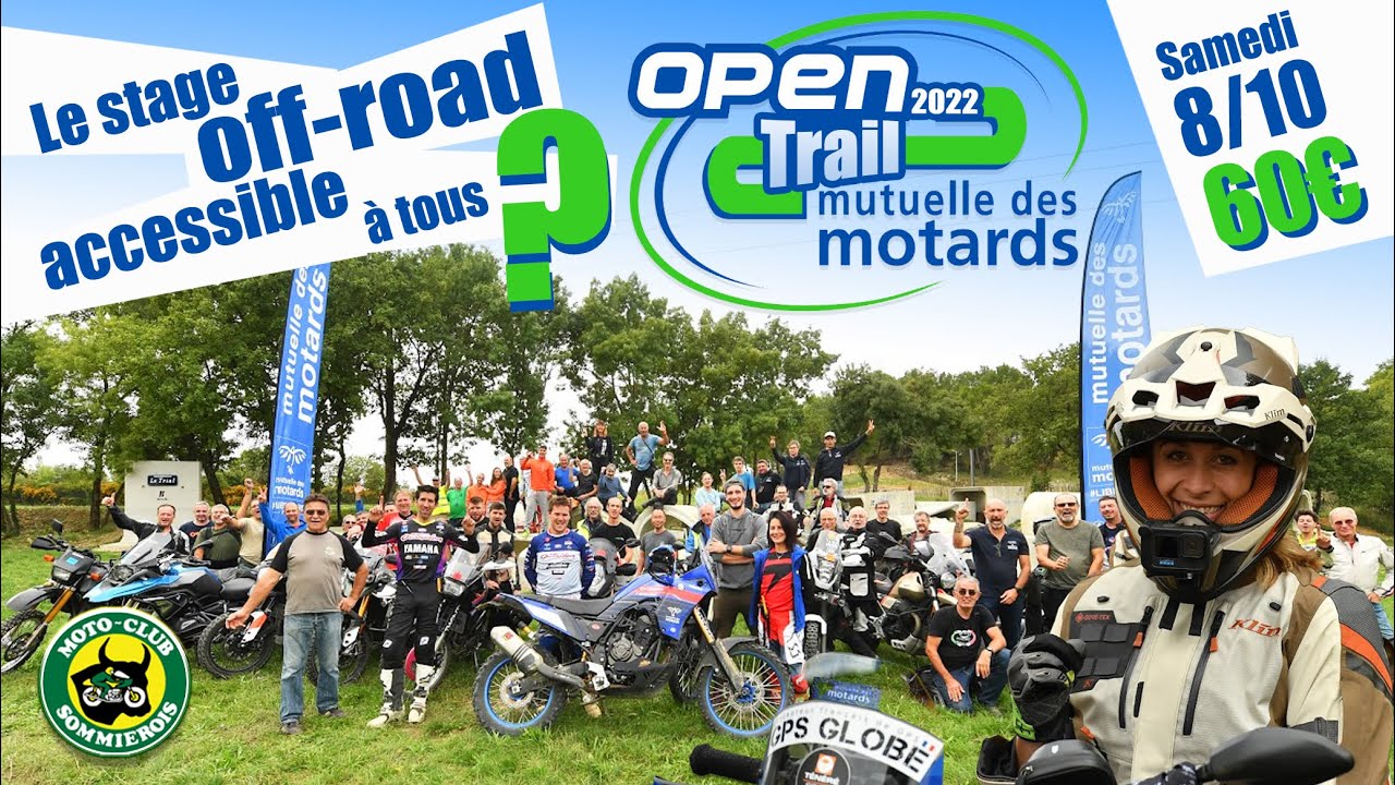 ⭐️Open Trail 2022  @MutuelledesMotards ➔ Le stage moto off-road accessible à tous?
