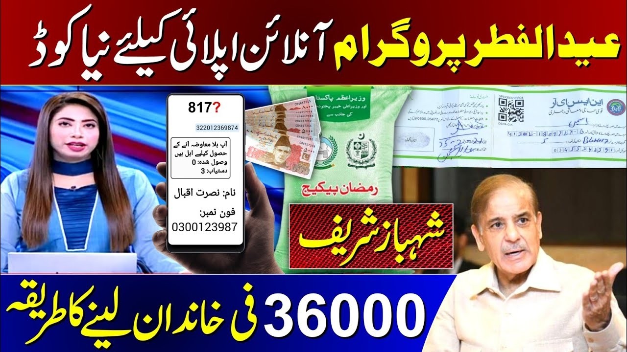 Mubarak Ho! Eid Package 2026 | 9999 CNIC Check 8171 New Update Today | Relief Package 13000 - 10000