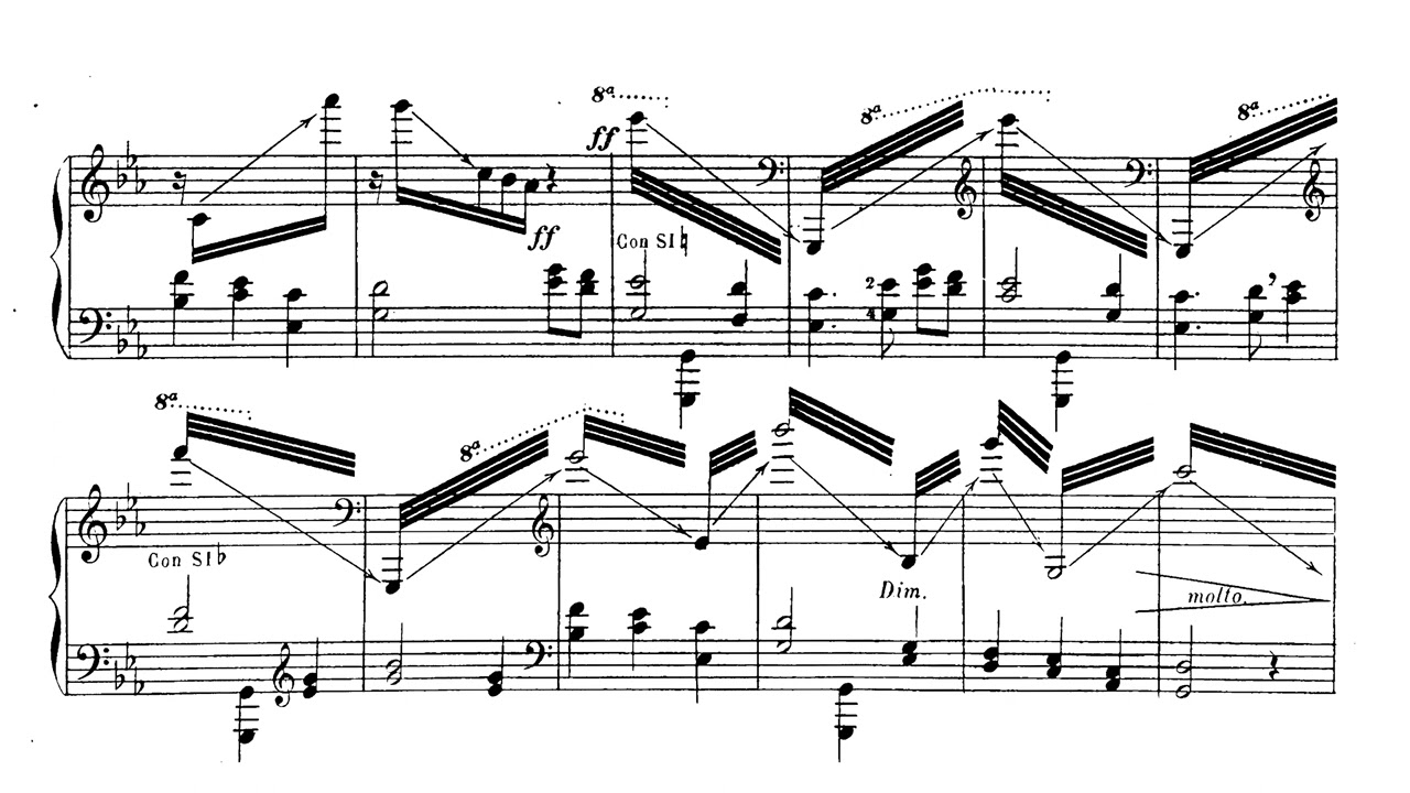 [Carlos Salzedo] Jeux d'Eau Op.29 (Score-Video)