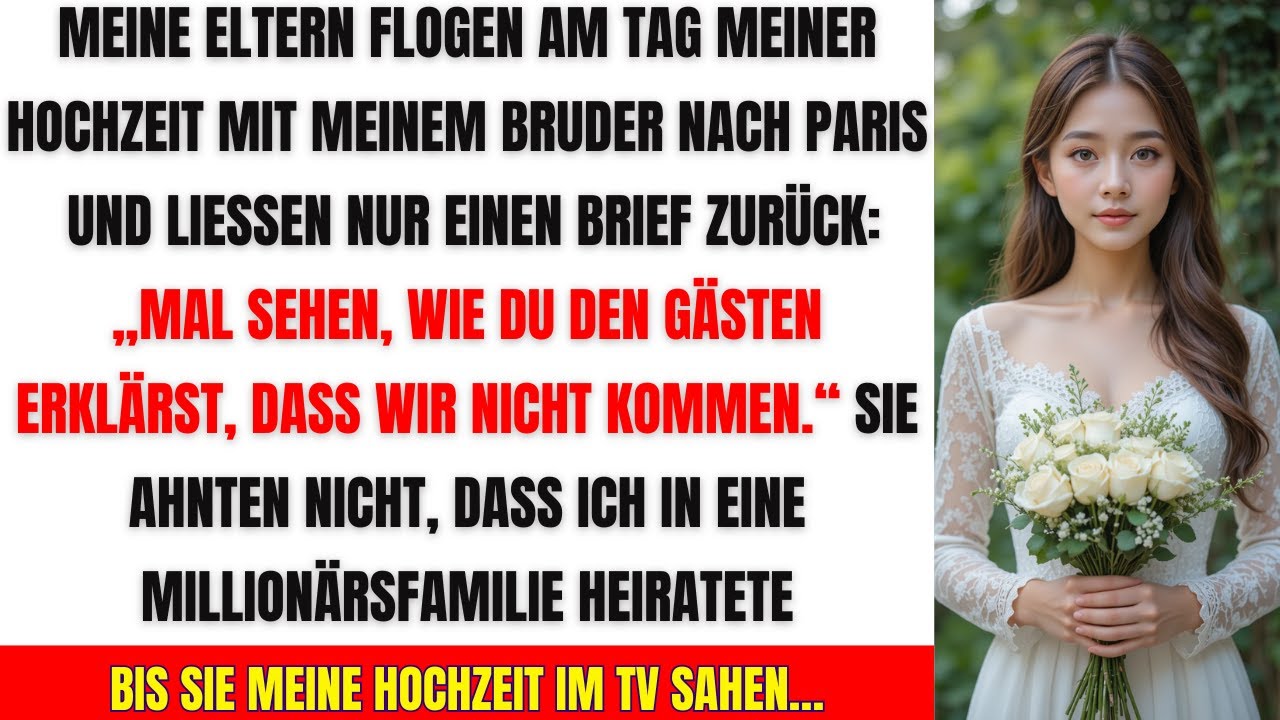 Meine Eltern flohen nach Paris – dann sahen sie im TV, WEN ich geheiratet habe.