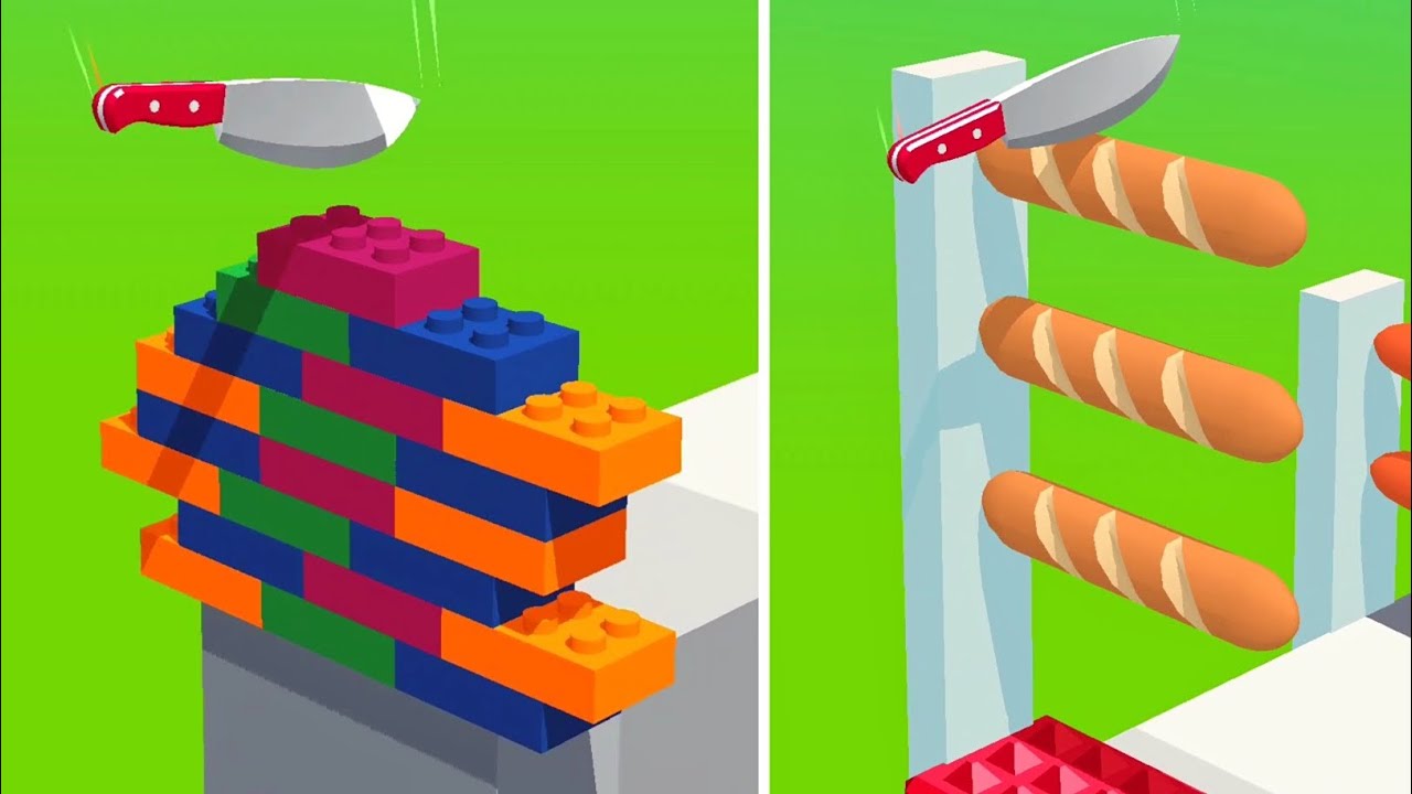 Slice It All! Very Satisfying and Relaxing ASMR Slicing Gameplay Video NEW UPDATE