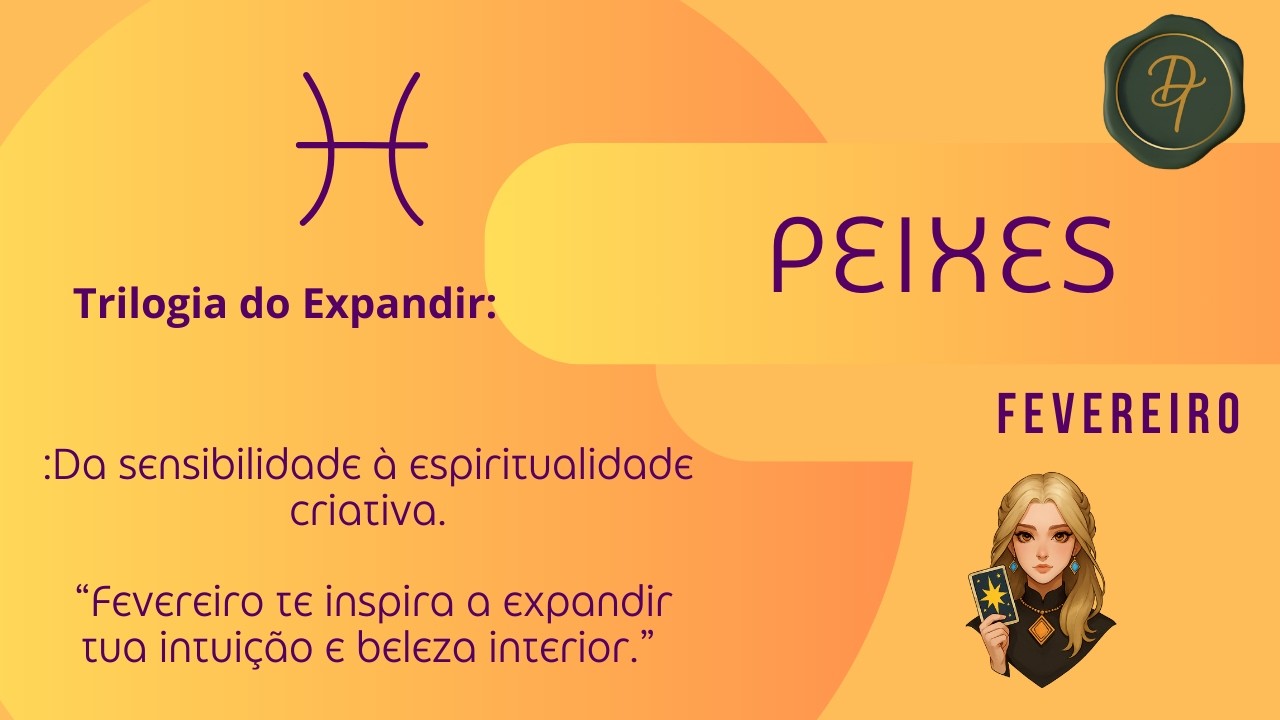 🔮 Previsões de Fevereiro 2026 para [♓ Peixes | Tarot Completo