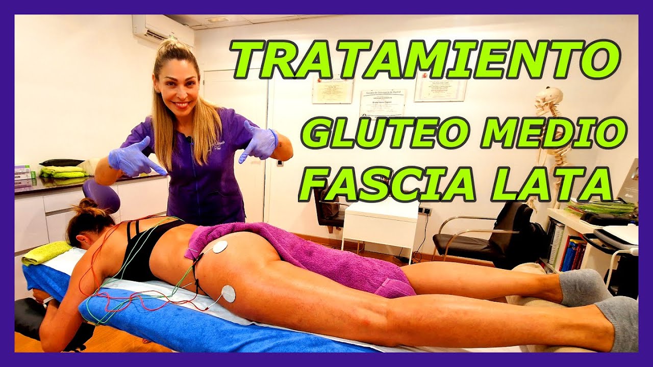 🟢Tratamiento GLUTEO MEDIO y TENSOR FASCIA LATA con eletropunción🔝Dolor lateral pierna #fisioterapia