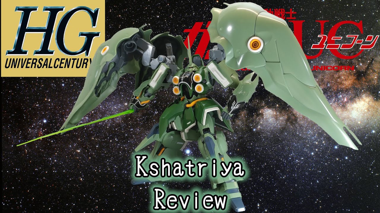 HG Kshatriya Review | Mobile Suit Gundam Unicorn