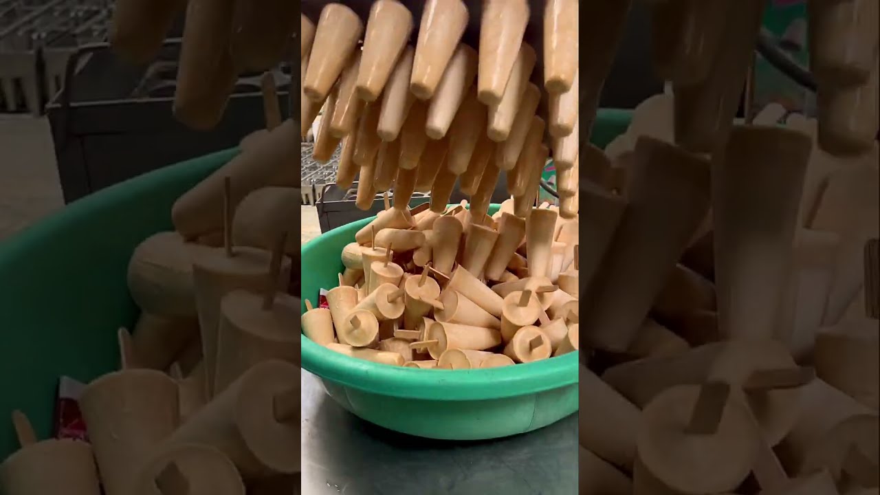 Biggest Kulfi Factory | Ladachi kulfi #indianstreetfood #factory