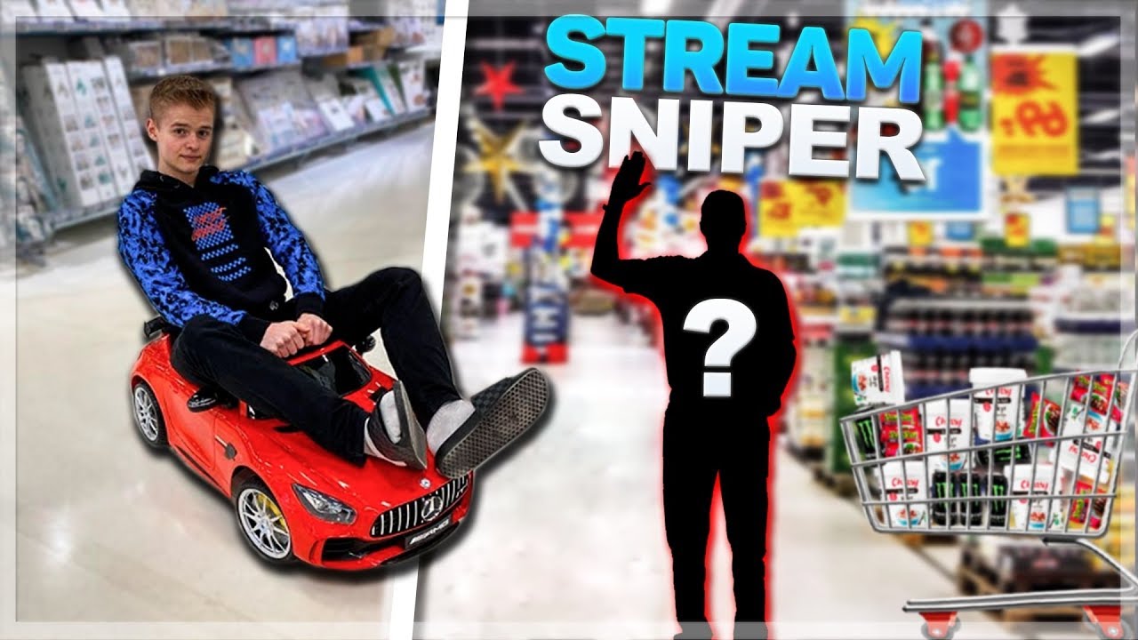 Tager i BILKA Og Bliver STREAMSNIPET Af Viewer (K&Oslash;RER SPORTSVOGN!)