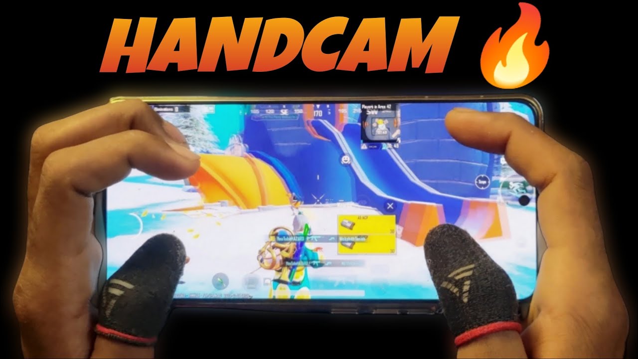 Bgmi handcam gameplay v| 5 finger handcam gameplay