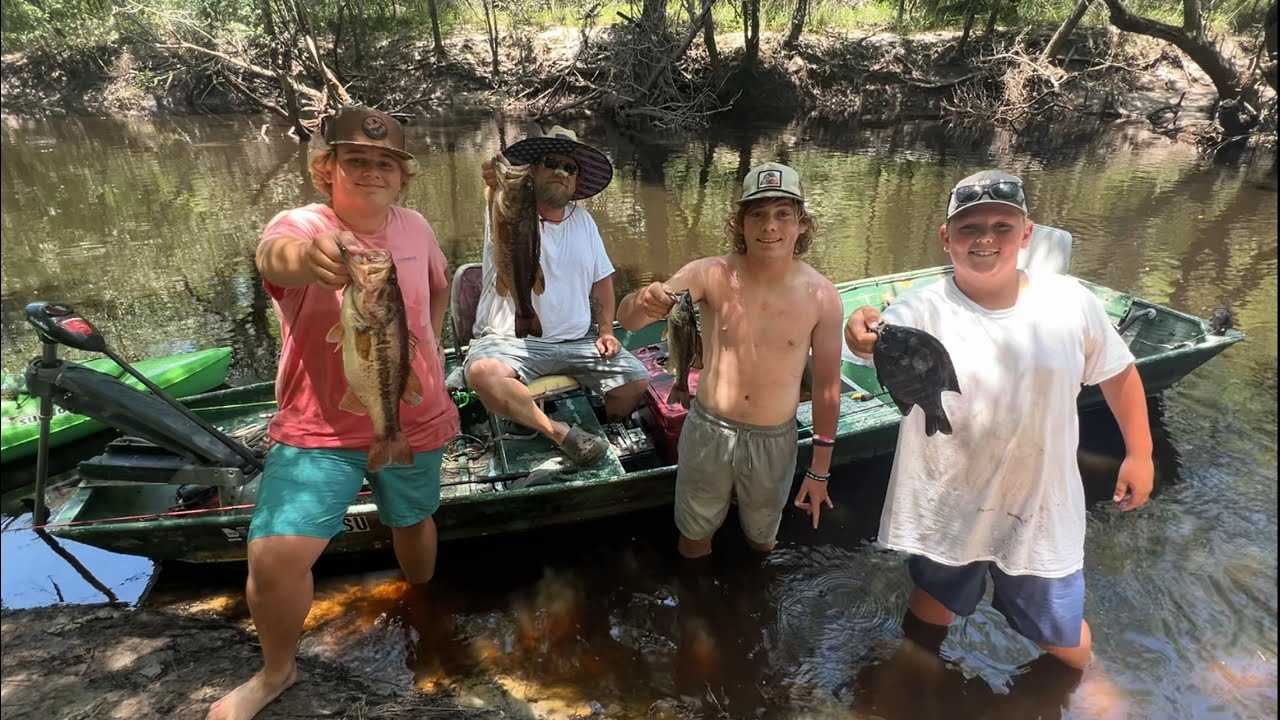 FISHING IN THE LITTLE SATILLA RIVER