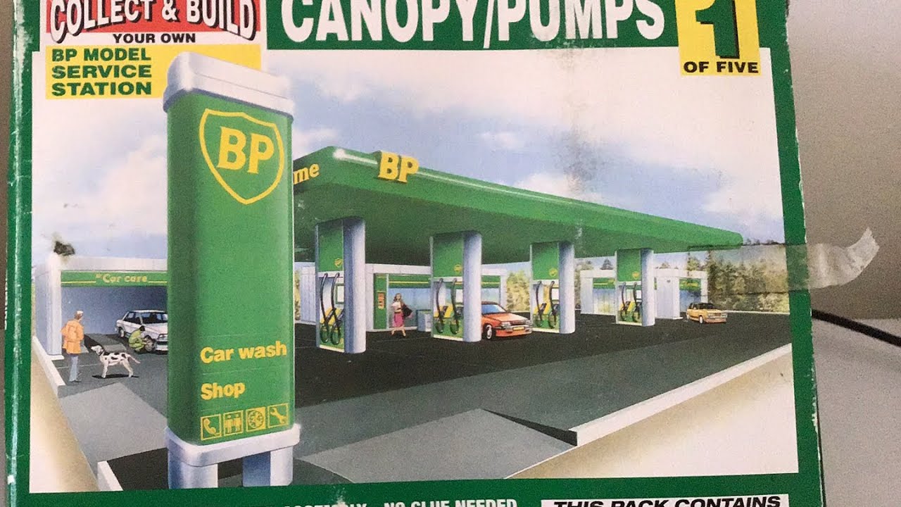 Collect & Build Your Own BP Model Service Station