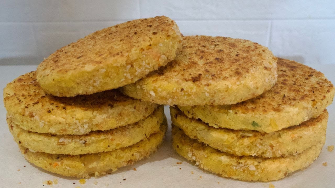 BURGER DI CECI: facili e dorati senza friggere, niente carne ma più buoni di quelli di carne!