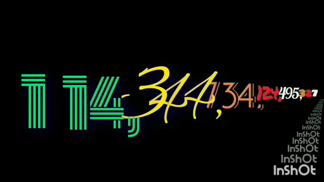 Number it 1 to 100 Septillion