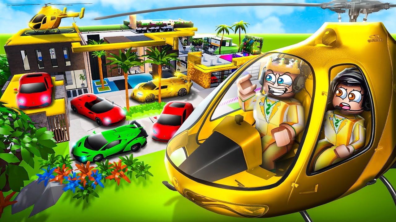 Spending $25,000,000 On A Roblox MEGA MANSION!