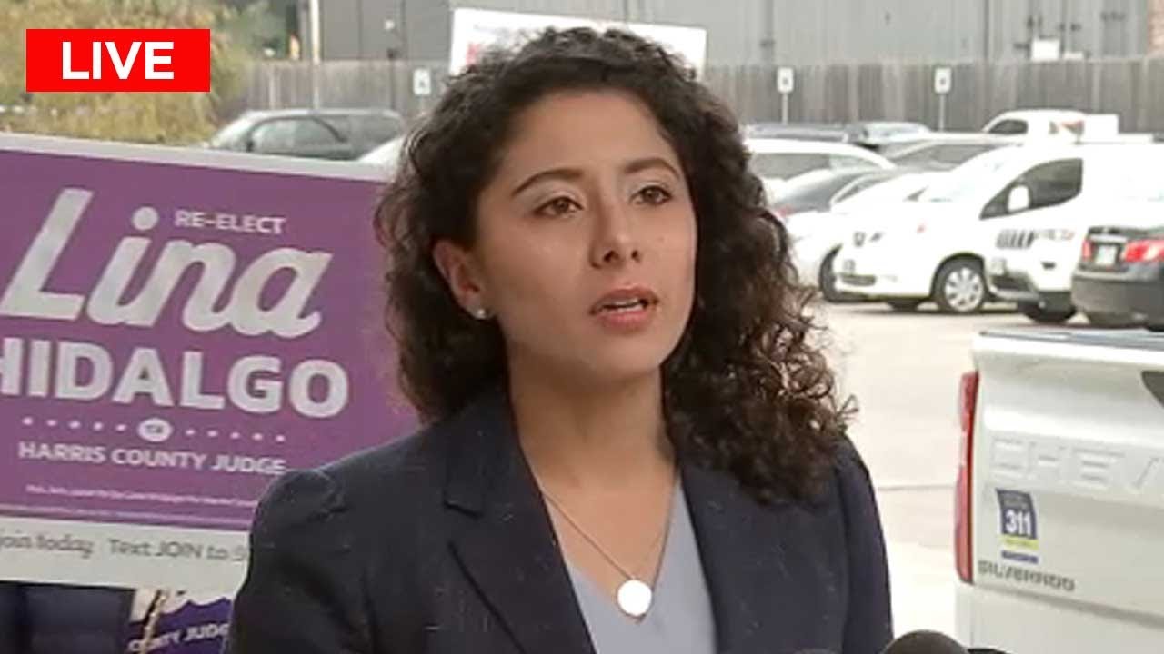 Lina Hidalgo speaks after winning reelection bid for Harris County judge