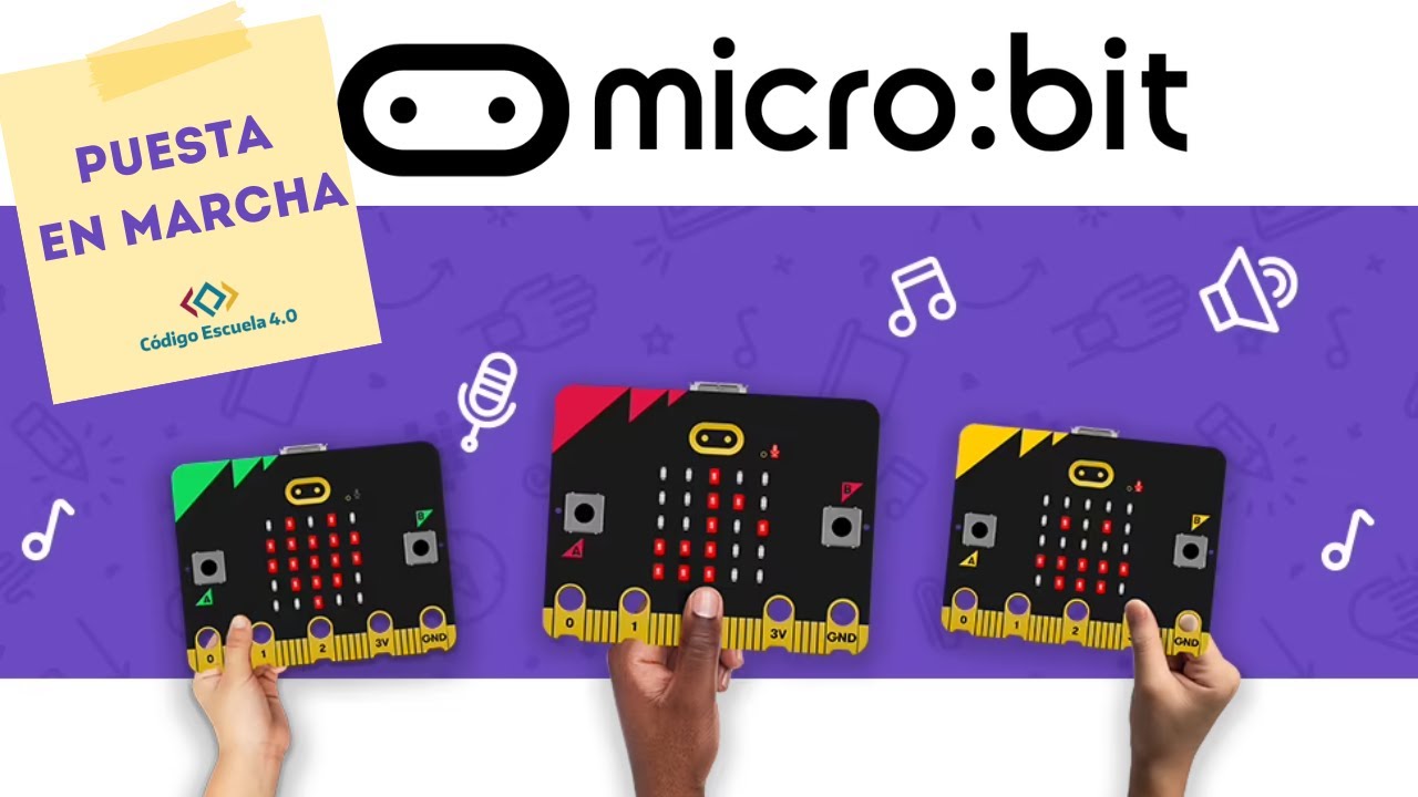 Protección, puesta en marcha y etiquetado de la PLACA MICROBIT 🤖  Escuela 4.0