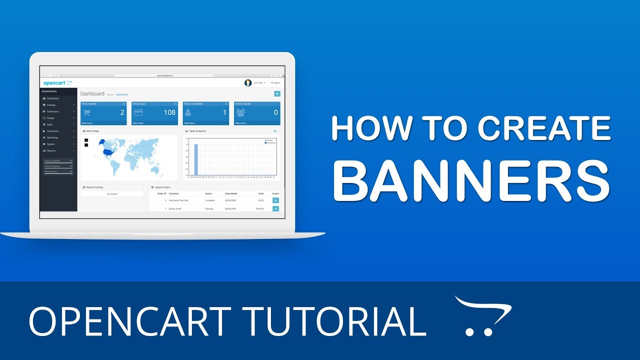 How to Create and Customize Banners in OpenCart 3.x