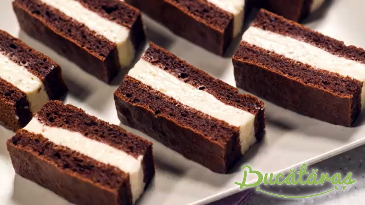 Reteta - Prajitura Felie de lapte (Kinder) | Bucataras TV