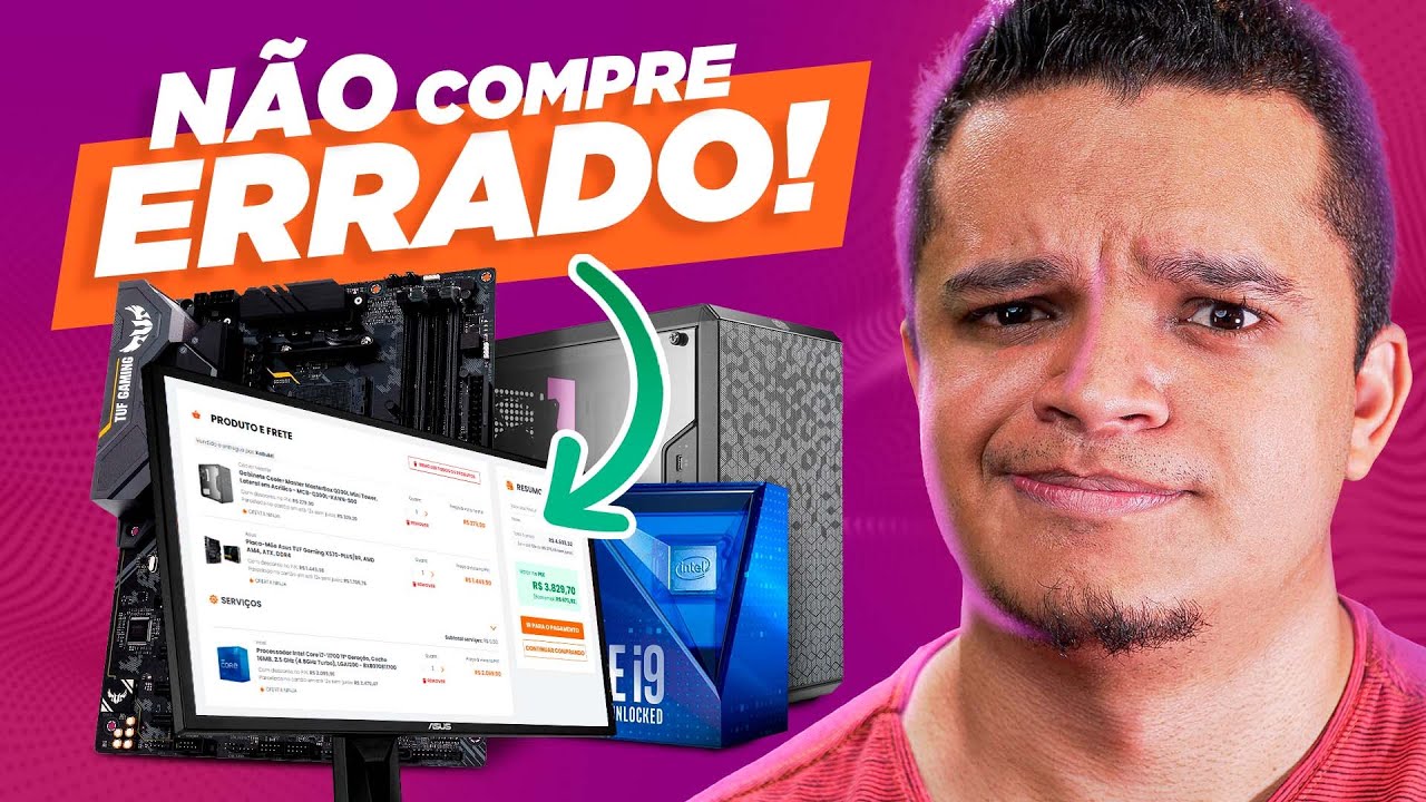 MAIOR ERRO na hora de COMPRAR seu PC GAMER