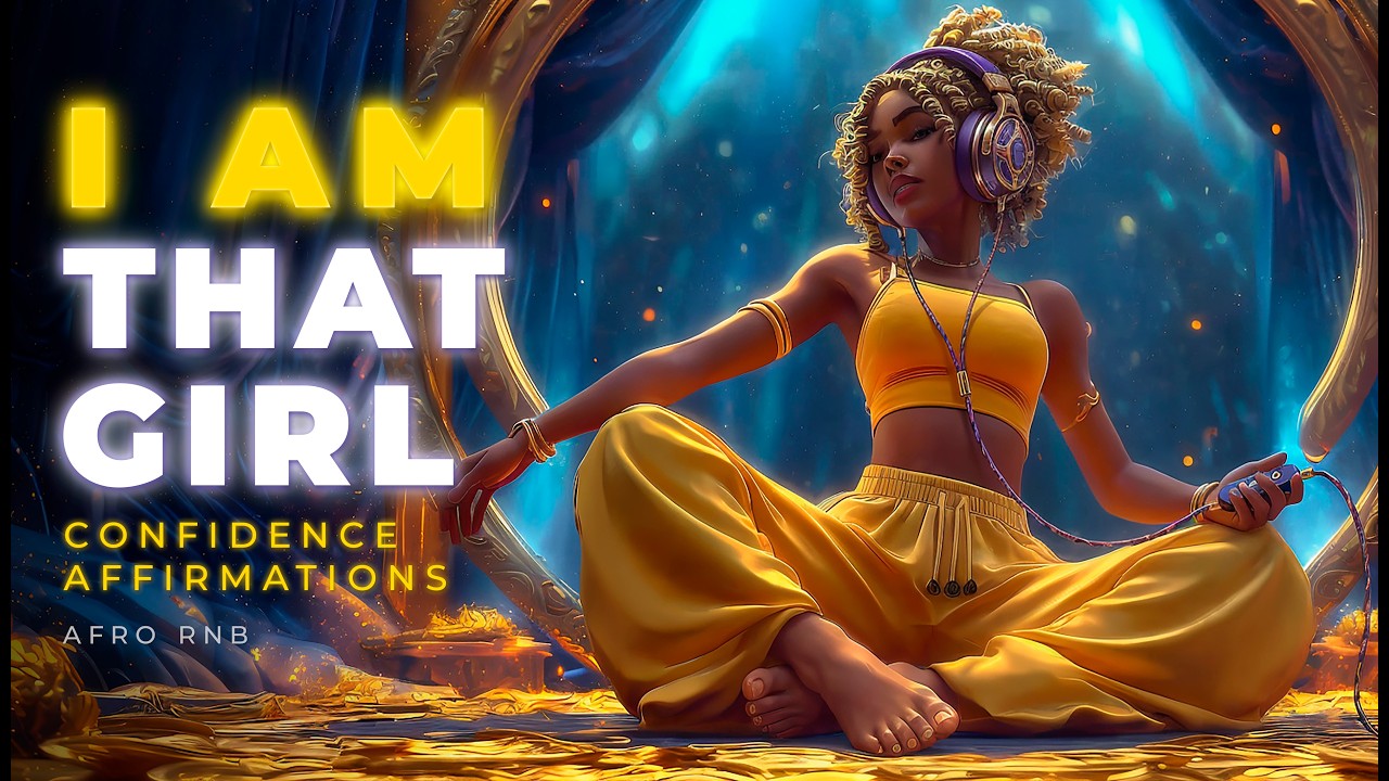I Am That Girl ✨ Daily Confidence Affirmations + Afro RnB Beats | Become Your Highest Self Now