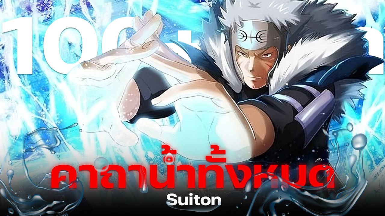 รวมคาถาน้ำทั้งหมด (Suiton) | AREAME