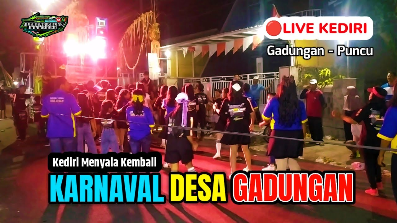 🔴 Live Karnaval Desa Gadungan