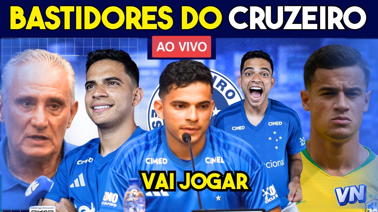 BRUNO RODRIGUES CHEGOU \  FELIPE COUTINHO BASTIDORES DO CRUZEIRO