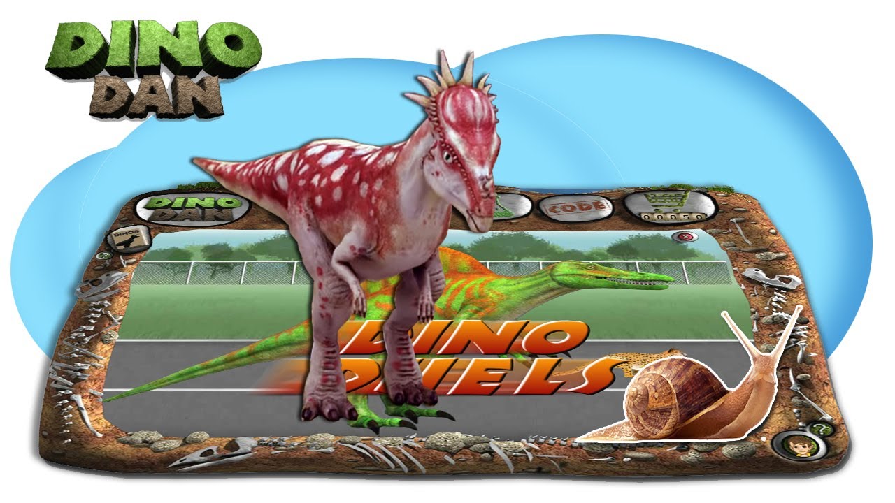DINO DAN : DINO DUELS  -   Stygimoloch Vs Snail
