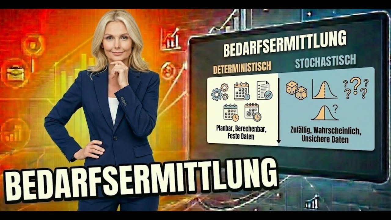 Bedarfsplanung einfach erklärt: Deterministisch vs. Stochastisch
