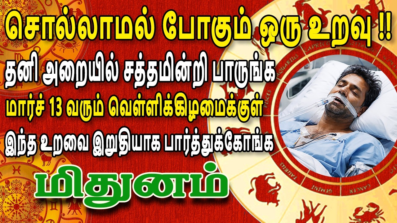 படைத்த பிரம்மனே வந்தாலும் இந்த கொடுமையை தடுக்க முடியாது  | Mithunam Rasi | மிதுனம் ராசி