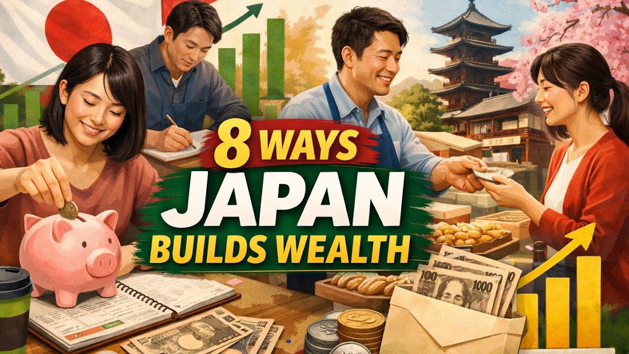 8 Ways Japan Builds Wealth Even Without Big Salaries | Japanese Money Hacks for Everyday Success