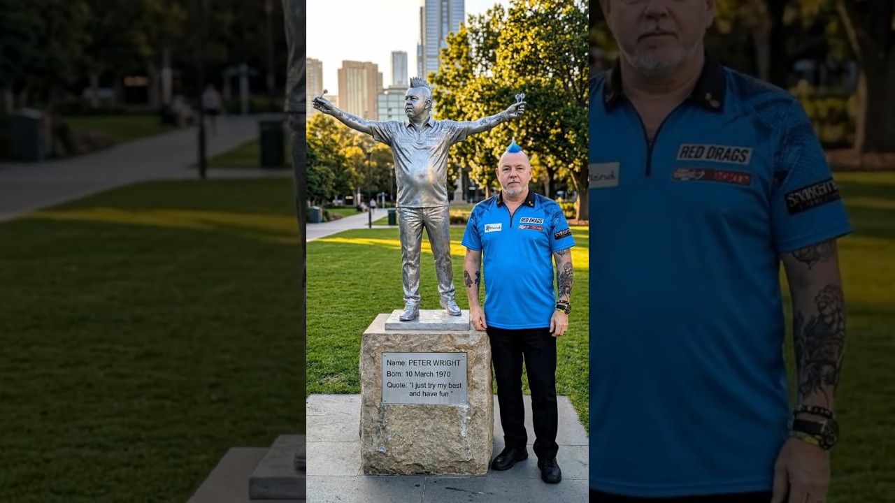 Darts Legends Cast in Bronze! 🎯✨