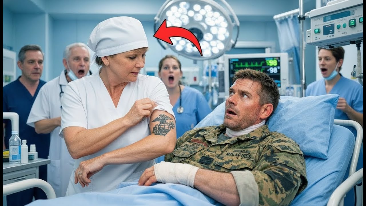 A Marine Commander Refused Help—Until the Nurse Revealed Her Unit Tattoo
