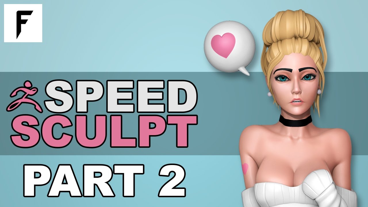 ZBrush Speed Sculpt: Blonde Sweater Girl Part 2