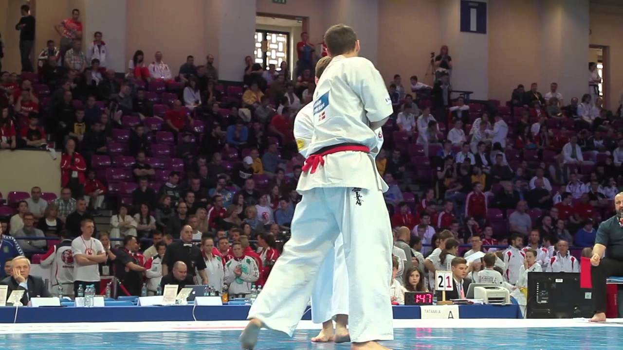 European Karate Championship Warsaw - Richárd Lizák vs Brian Jakobsen