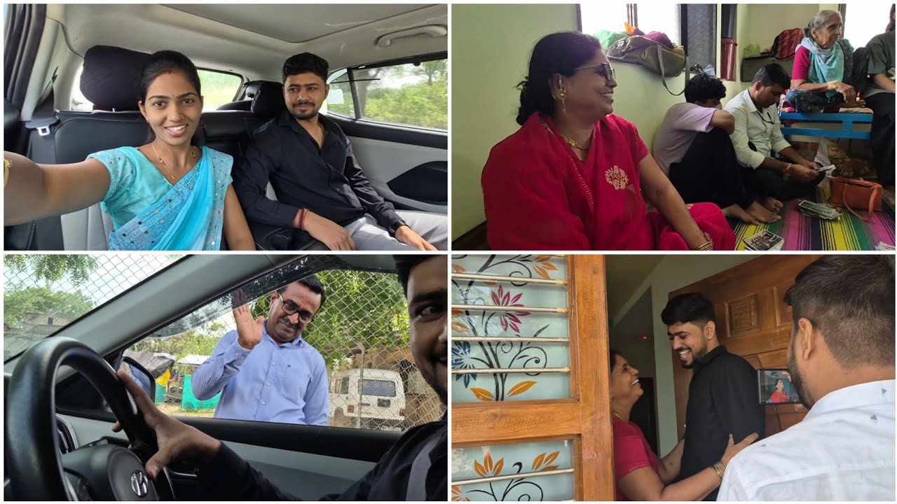 Amhi aaj gelo didinchya maheri ani mazya maheri😇| attya aaj ghari alya 😊