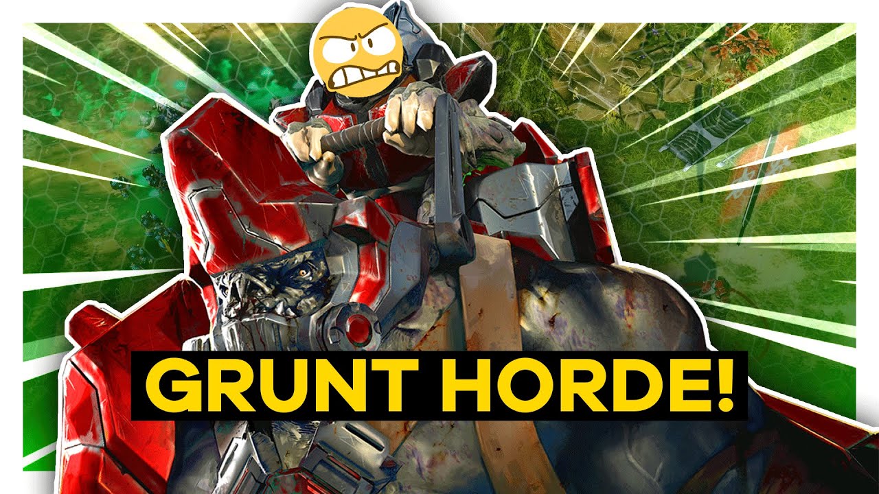 ATRIOX in a BUNKER couldn't stop the GRUNT HORDE!