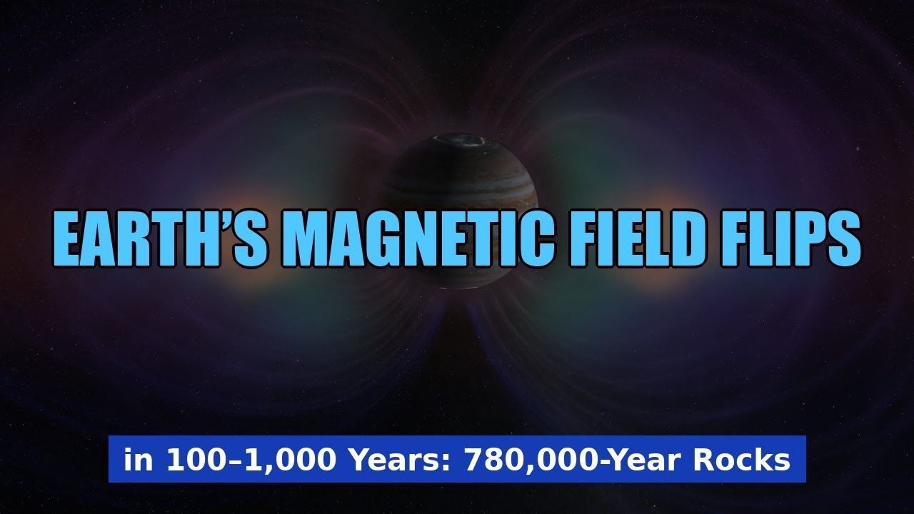 Изменение направления магнитного поля Земли происходит за 100–1000 лет: геологические породы возр...