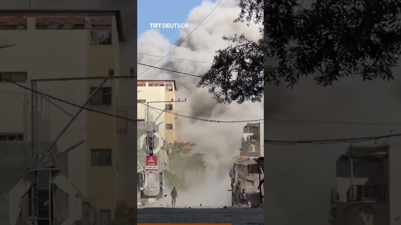 Israel bombardiert Wohnhaus in Bureij