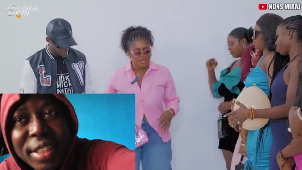 Sierra Leone girl came to hunt game show; Episode 123 Pop the balloon.